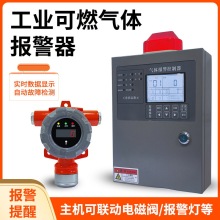 工业环氧乙烷丙烷浓度报警器备电池溴甲烷二氯甲乙烷可燃气体泄漏