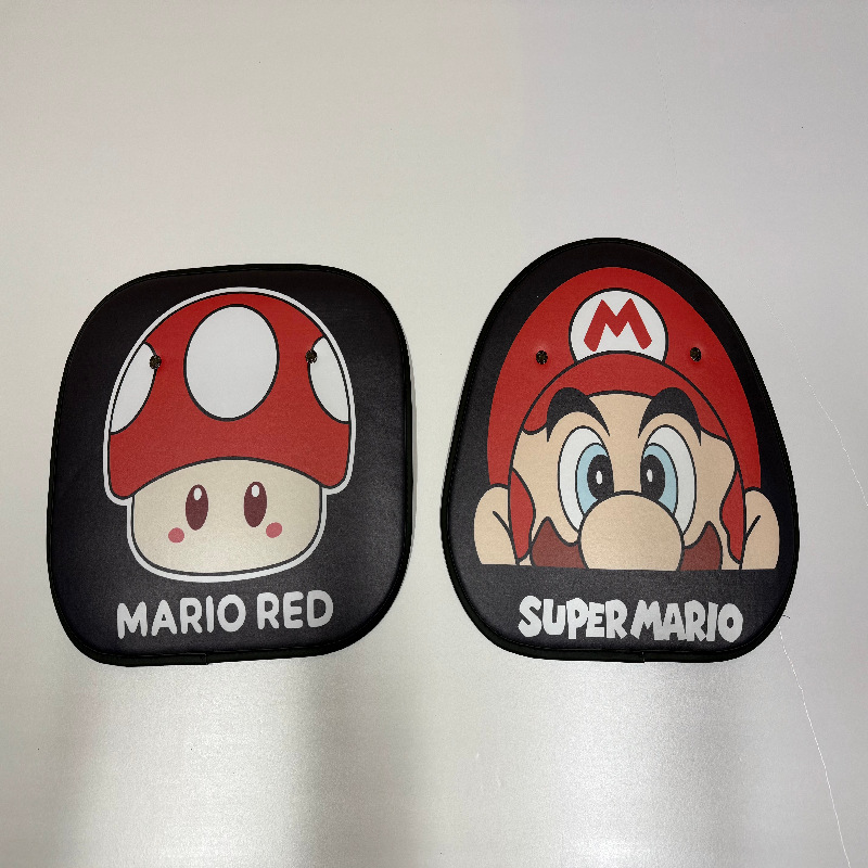 Car Anti-Kick Pad Mario Cartoon Creative Children's Backseat Protector
