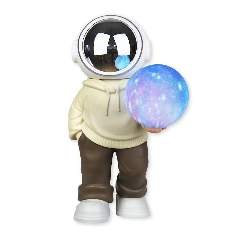 国境を越えた新型宇宙飛行士bluetooth音響無線七彩夜灯ミニ携帯型小型スピーカーがデスクトップを飾る|undefined