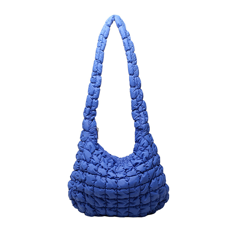 Pleated Cloud Shoulder Bag For Women Large Capacity Crossbody Tote_voghion.com