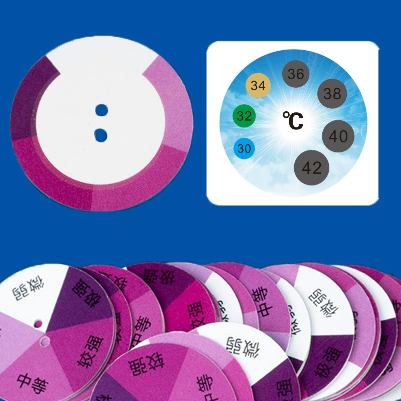 Солнцезащитная одежда УФ-меняющие цвет запонки ЖК-дисплей одежда термометр костюм солнцезащитный крем аксессуары для одежды Новинка