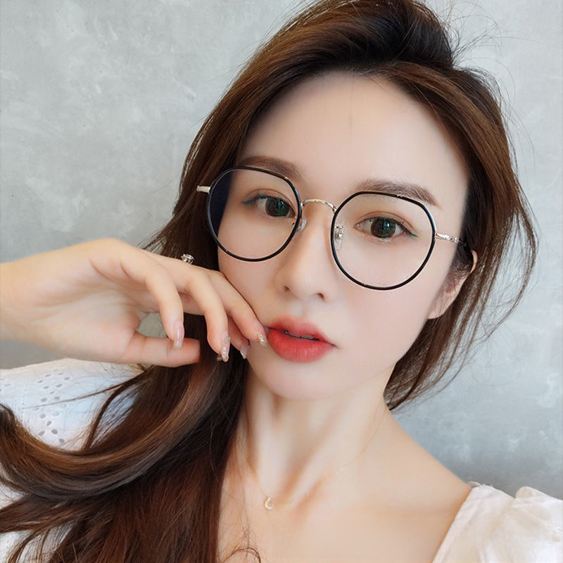 老花眼鏡女士時尚仙女綠超輕高清防藍光高清透粉色中老年人老花鏡