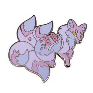 Flower Fox Badge