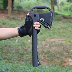 Outdoor multifunctional ax for mountaineering, logging, firewood, fire ax, car camping, carpentry ax, camping tactical ax knife