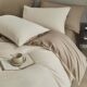 Class A 100 cotton padded sanding four-piece set autumn and winter cotton bed sheets quilt cover bed hat plain bedding