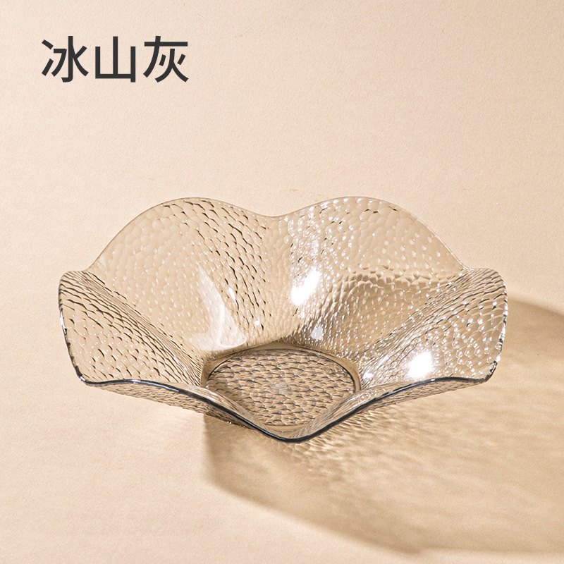 Yi Lijie Plato de frutas de lujo ligero Sala de estar para el hogar Mesa de centro Cesta de frutas Plato de dulces de bocadillos Plato de frutas secas Plato de dim sum