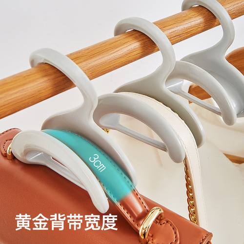 New bag hook does not hurt with handbag hanger tie silk scarf hanger multi-purpose wardrobe bag hanger