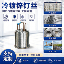 圆形衣架丝出口丝金属镀锌丝 C型钉钉丝工业铁丝 电镀锌铁丝钉丝