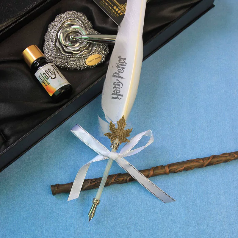 Writing brush, pen, set, gift box, 7 colors, (Physicals)