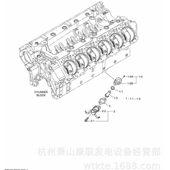 430218-00256油喷嘴组件P222FE斗山
