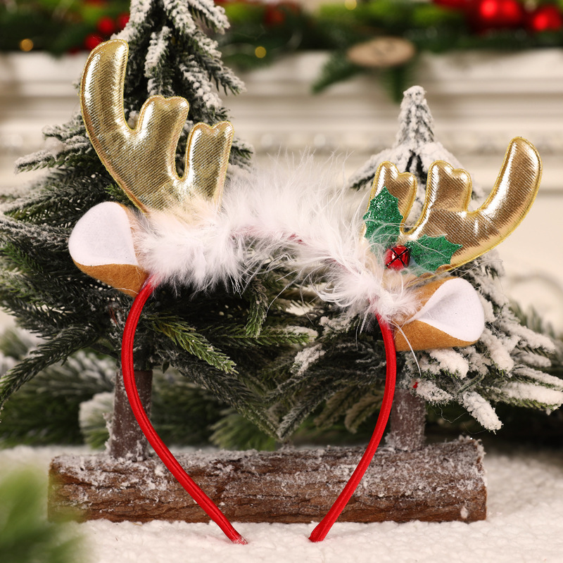 Antlers Pattern Christmas Cute Antlers Party Festival Costume Props Party Accessories