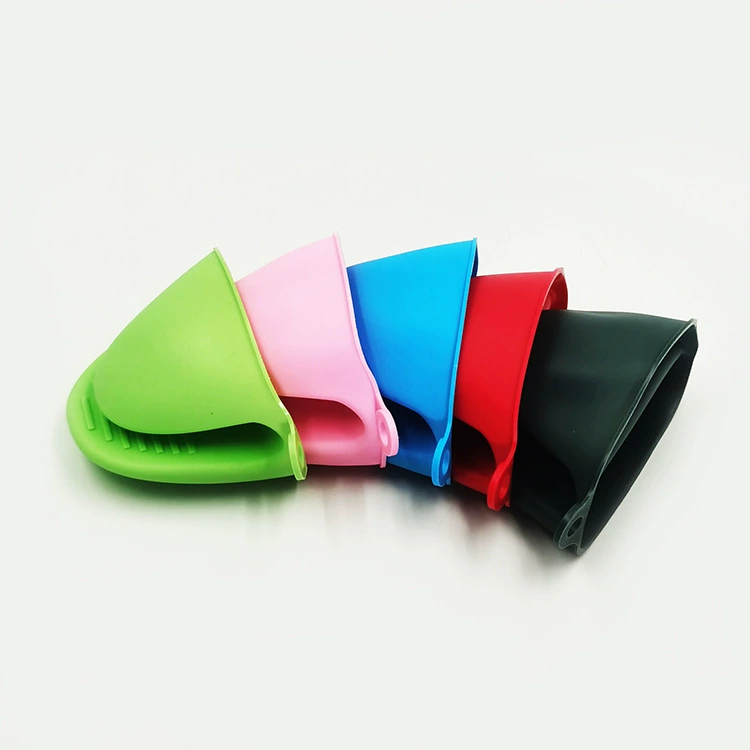 Мягкий резиновый изоляционный зажим, ручной зажим против ожогов, кухонные перчатки, устойчивые к высоким температурам, нескользящий зажим для плиты для микроволновой печи