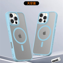 新款手机套适用VivoS30防滑纹二合一大孔镜头加高磁吸后壳X200PRO