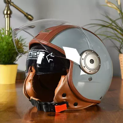 Electric Vehicle Helmet, Motosiklet kaskı (dəbilqə) - squirrel-gray-m57-58