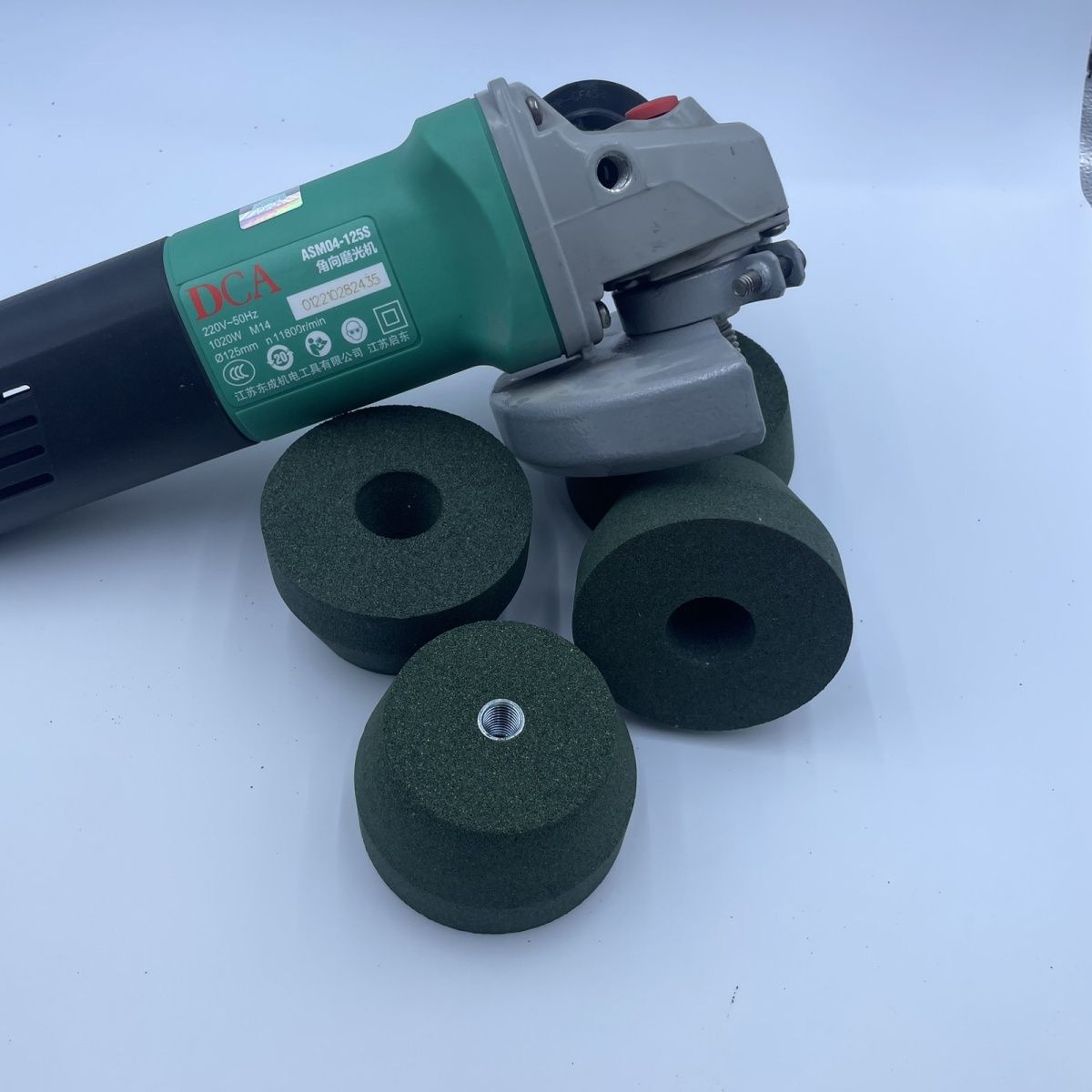 电钻变砂轮机转换头开刃磨刀器金属打磨抛光头磨石砂轮片喇叭砂轮