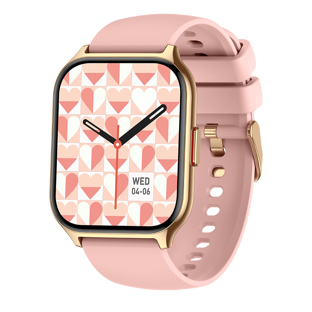 Popular P95 Smartwatch with Square Screen, Sports Monitoring, Heart Rate, Blood Oxygen, Women's Health, Direct from the Source Factory