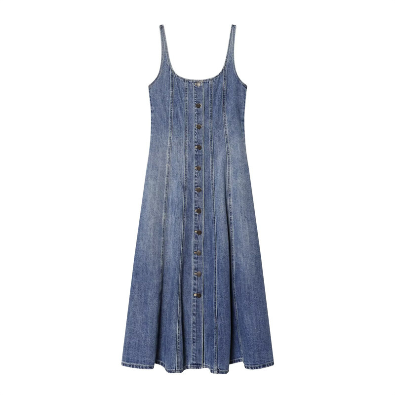 Unizera Women's Clothing 2026 Summer New Arrivals Korean Retro Style Button-Front Dress for Women 1337740 Unizera Women's Clothing 2026 Summer New Arrivals Korean Retro Style Button-Front Dress for Women 1337740