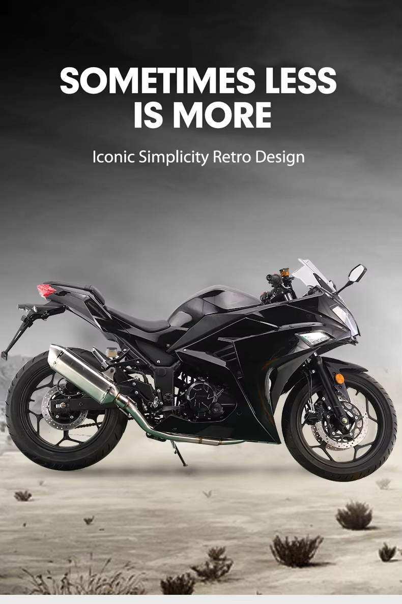 New Xixi Brand New V6 Motorcycle Sports Car Large Displacement Adult Cool High-Speed Motorcycle Racing Air-Cooled Water-Cooled