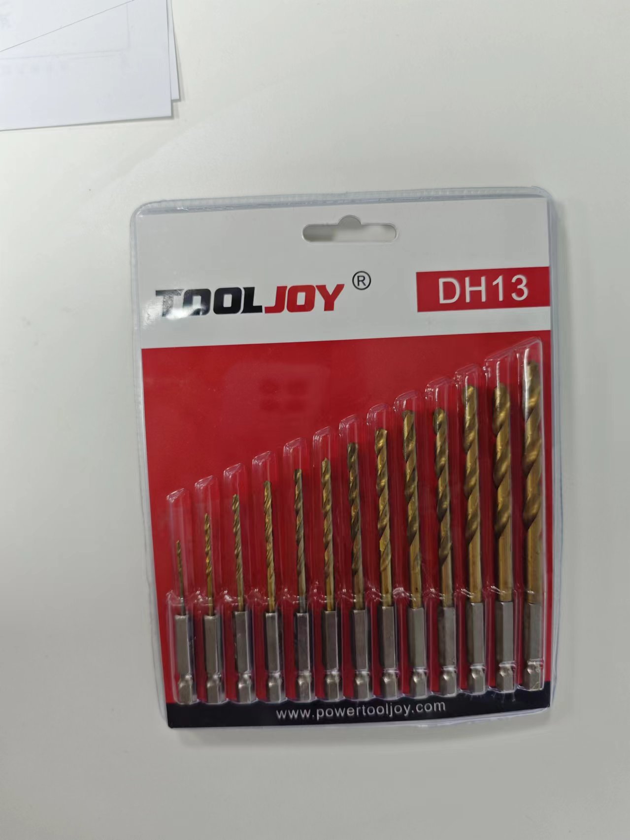 13 육각형 핸들 티타늄 드릴