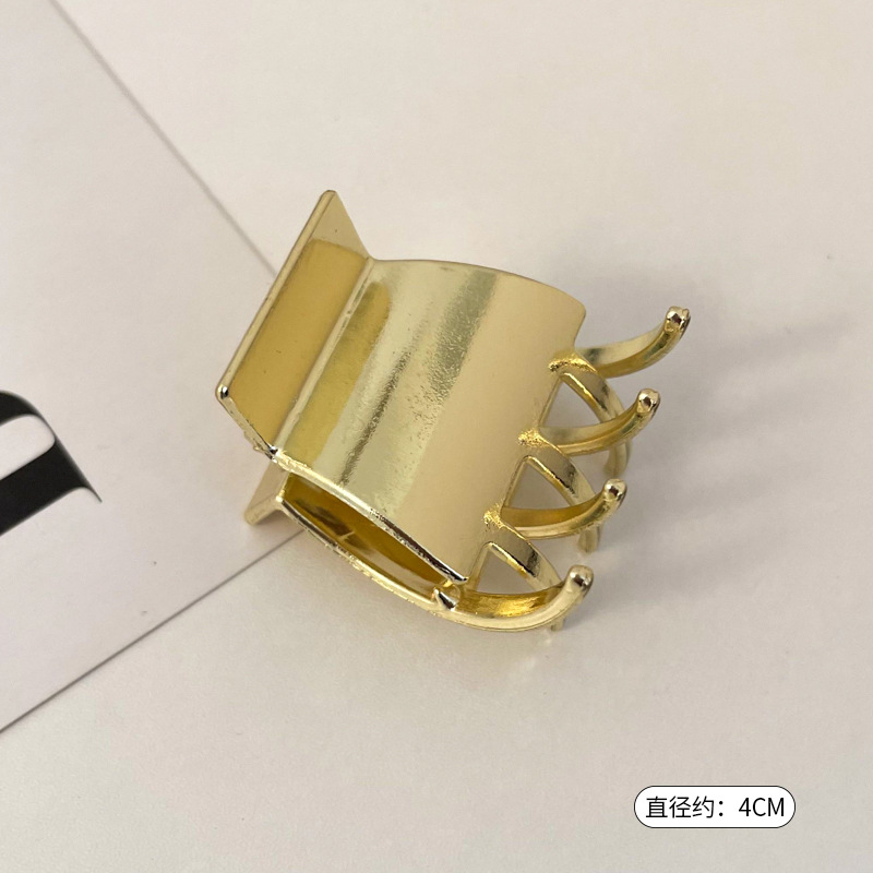 Cola de caballo de metal alta fija artefacto pinza hembra Red roja pequeña horquilla Cola de Caballo clip pequeño tamaño horquilla tiburón clip tocado