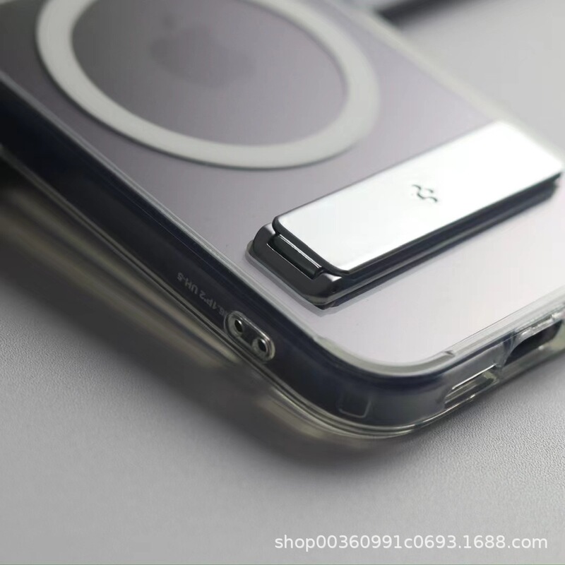 Spigen Acrylic Stand Magnetic Case Suitable for iPhone 17 Pro Max 14 Anti-Drop Phone Case Apple 12