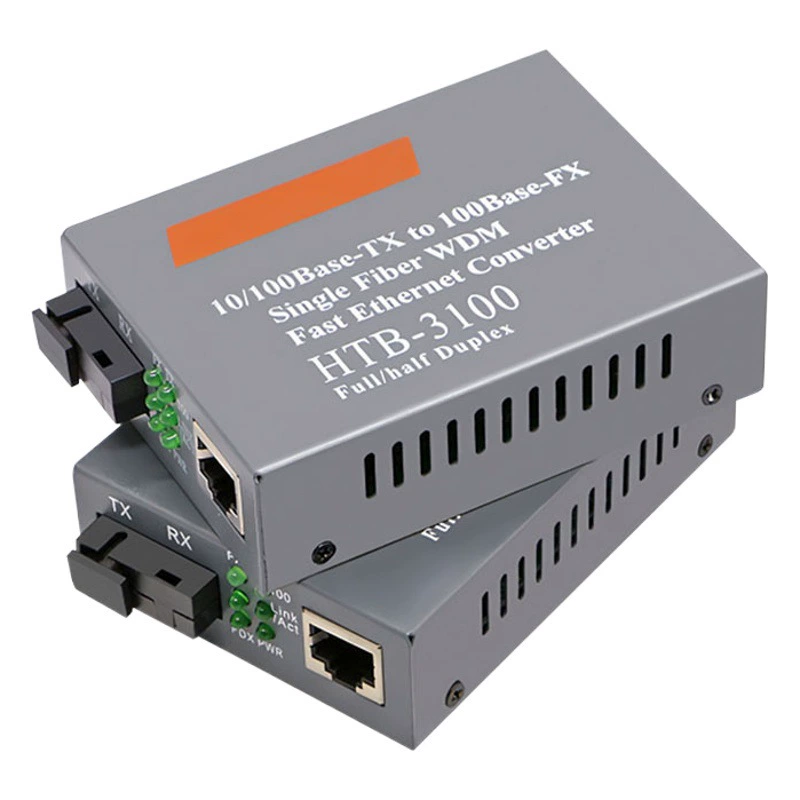 Промышленный гигабитный волоконно-оптический трансивер одномодовый 1 оптический 2 электрический 4 электрический 100 гигабитный фотоэлектрический преобразователь 8 электроприемопередатчик