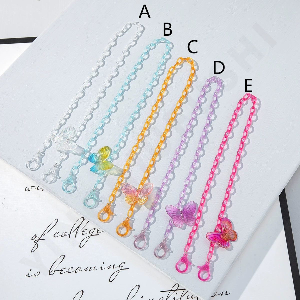 Acrylic fashionable glasses, European style