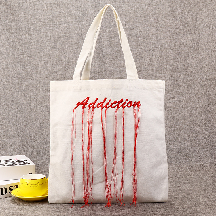 帆布袋定制印LOGO图案定制帆布包手提袋购物袋棉布袋定做