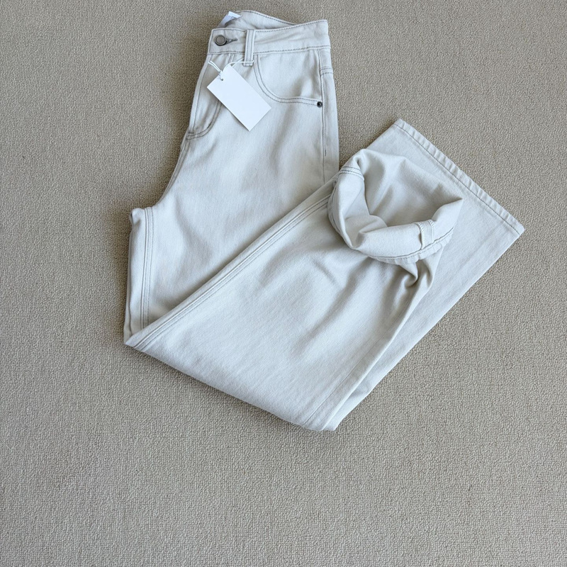 631603!Original Factory Order Fr Turkish Long-Staple Cotton Wide-Leg Jeans for Women 26 New 631603!Original Factory Order Fr Turkish Long-Staple Cotton Wide-Leg Jeans for Women 26 New