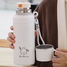 大容量保温杯女2025新款带盖办公室大号泡茶上学生专用男款水杯子