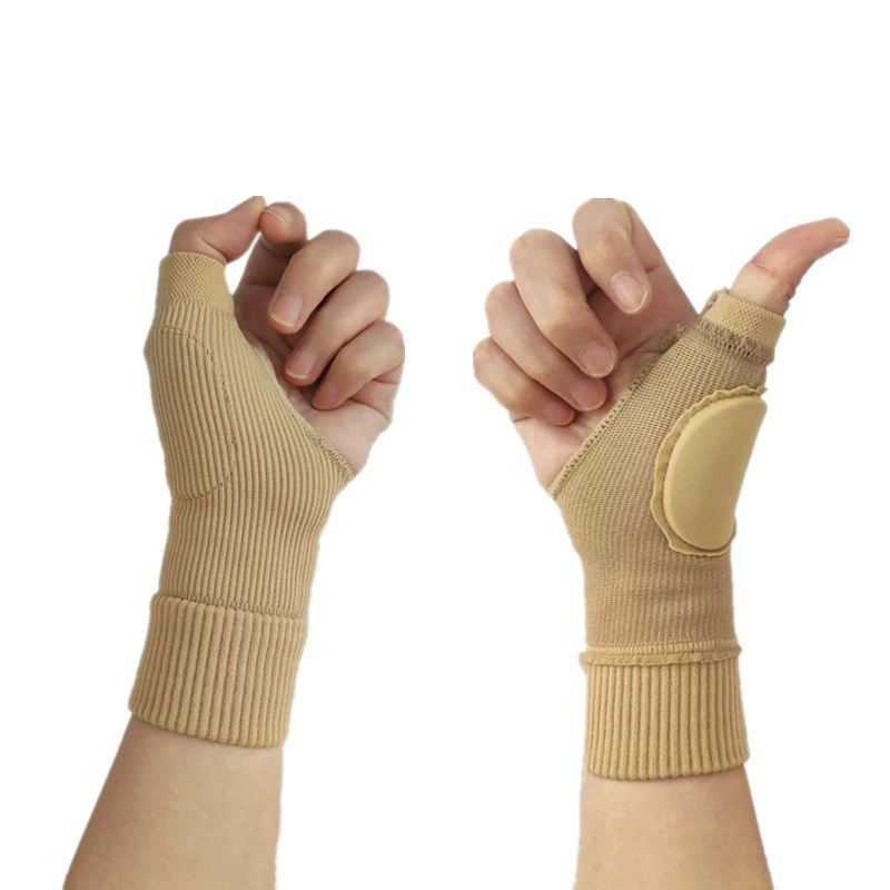 Трансграничные SEBS эластичная защита запястья вязаные перчатки большой палец мама рука здоровая оболочка клавиатуры чехол для пальцев