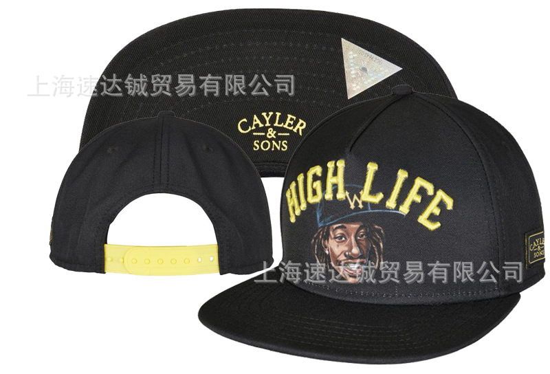 Mayorista comercio exterior sombrero plano sombrero ajuste sombrero sombrero de automóvil sombrero de moda americana sombrero de sol sombrero de sol