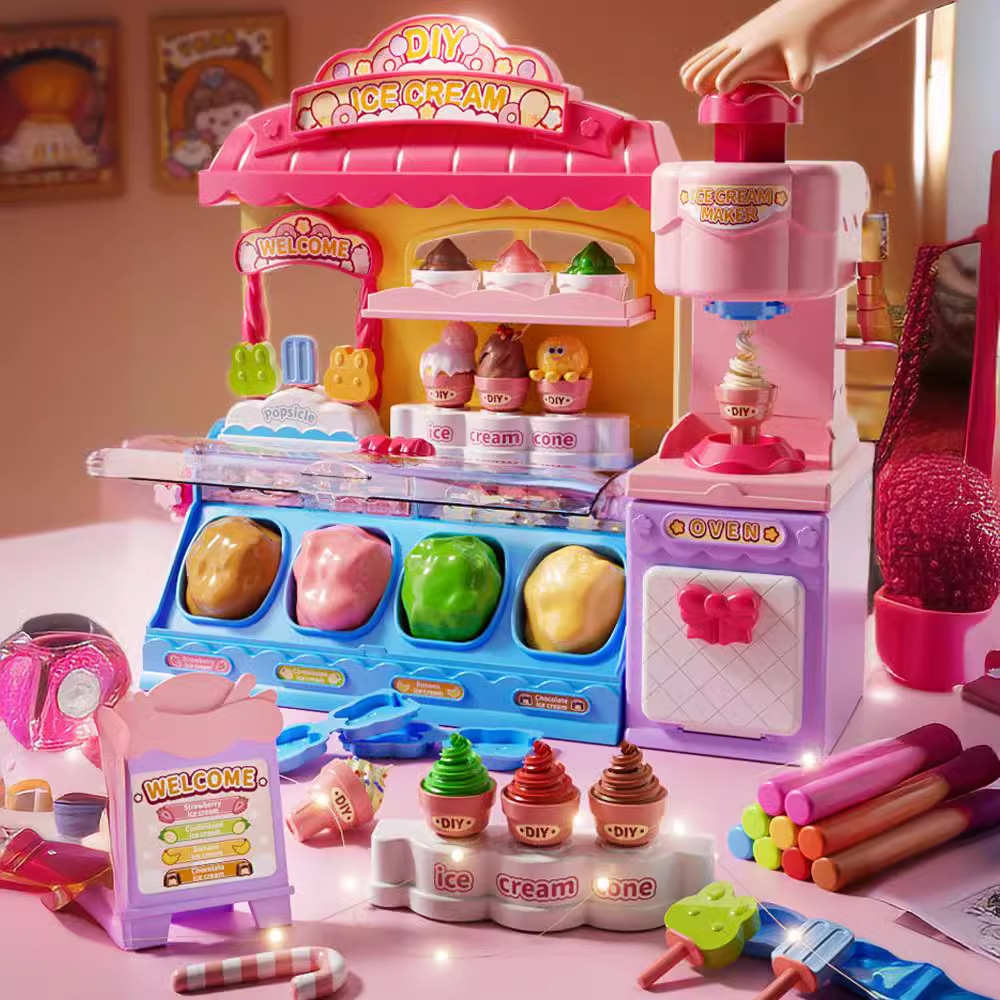 2024 nuevos regalos de cumpleaños para niños juguetes 3 - 6 años princesa heladeras de barro