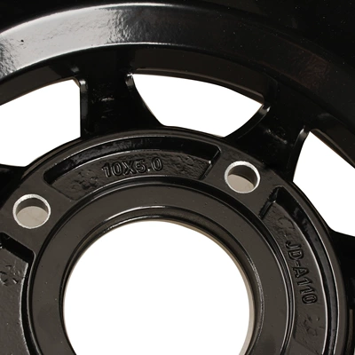 225/40-10 23x7-10 tires, Motorcycle wheel hub