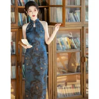 Bejias новый тонкий без рукавов девушка cheongsam молодая модель высокого уровня национального стиля cheongsam улучшенное платье