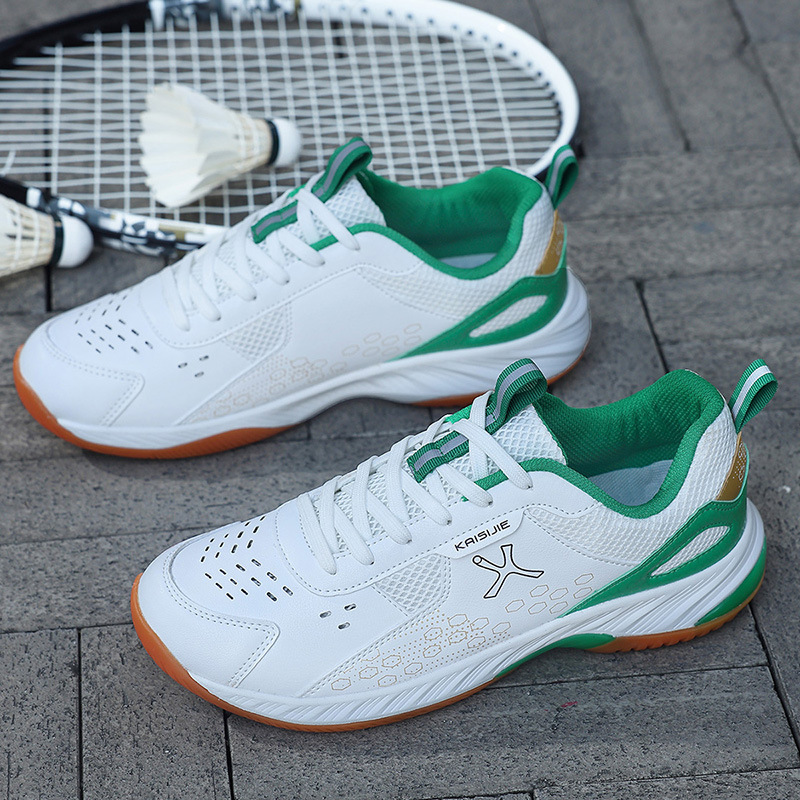 Nuevos zapatos de bádminton profesionales transfronterizos juveniles al aire libre antideslizante desgaste zapatos de tenis de mesa al por mayor