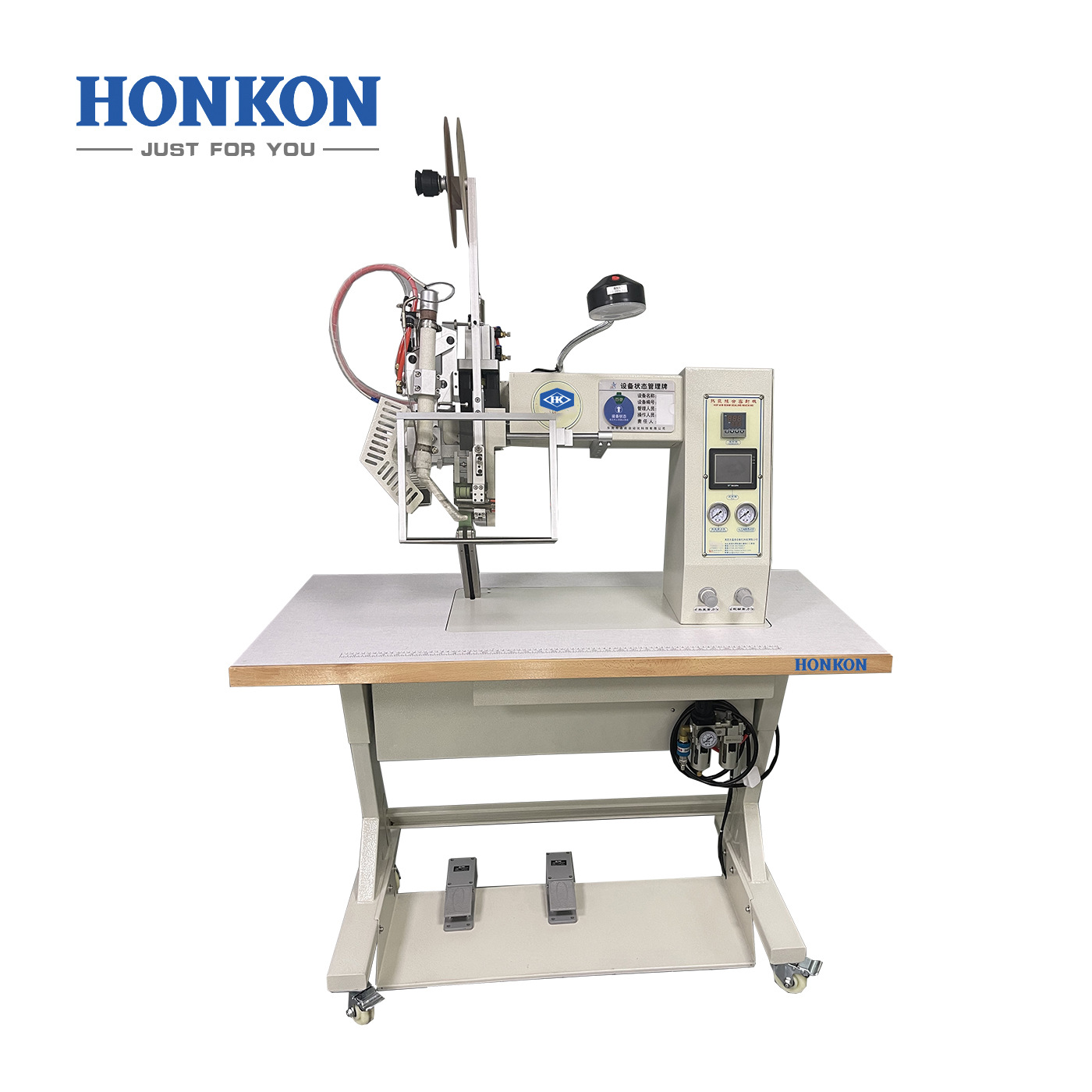 杰福厂家直销8530J热缝机上胶机热气缝合密封机一件代发