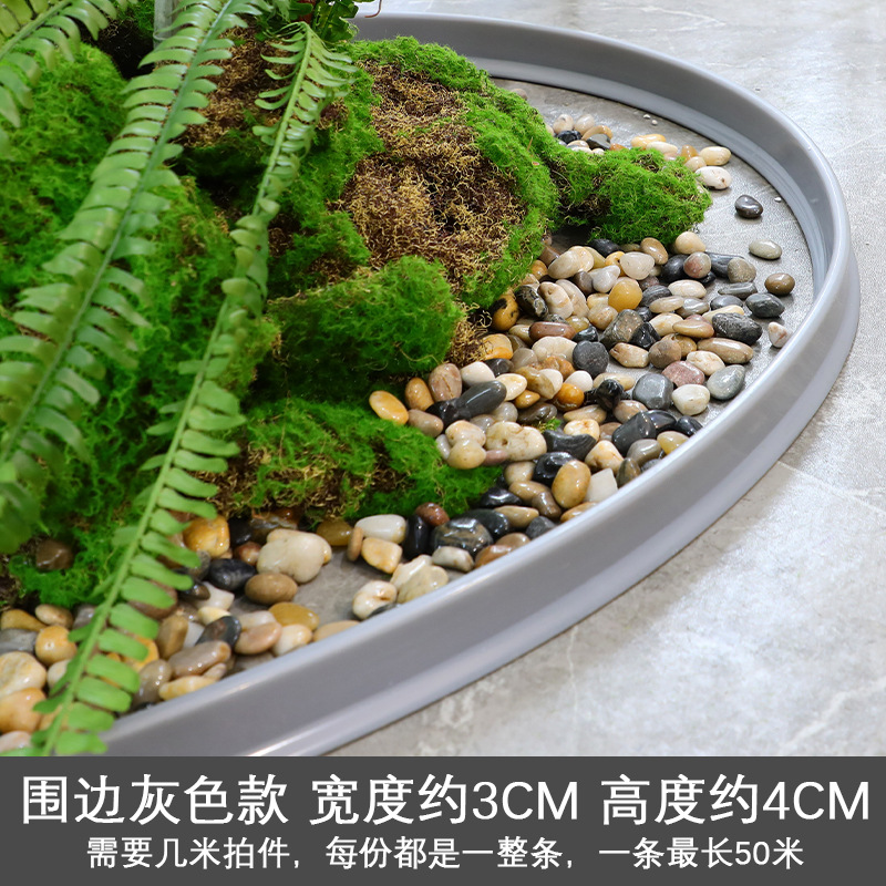 Césped artificial de musgo verde césped artificial planta paisaje planta verde escena ventana pantalla bonsai falso musgo