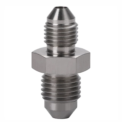 AN3 AN4 AN6 car modification brake oil pipe threaded connector stainless steel reducer screw adapter (Other brake systems) - an3-an3