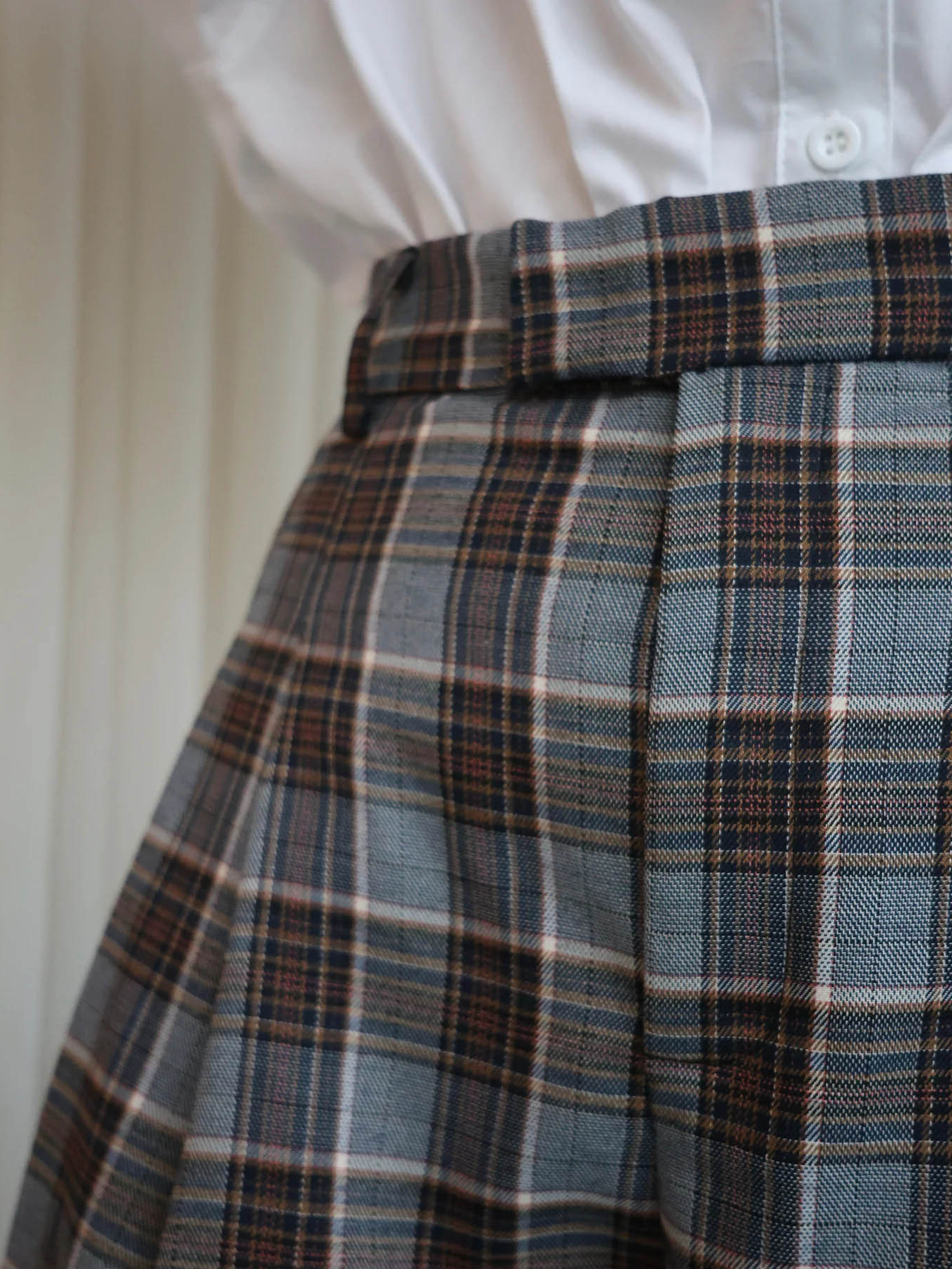 Comercio exterior de Europa y América ropa de mujer retrógrada pantalones de piernas anchas de cintura alta sueltos pantalones casuales rectos delgados británicos