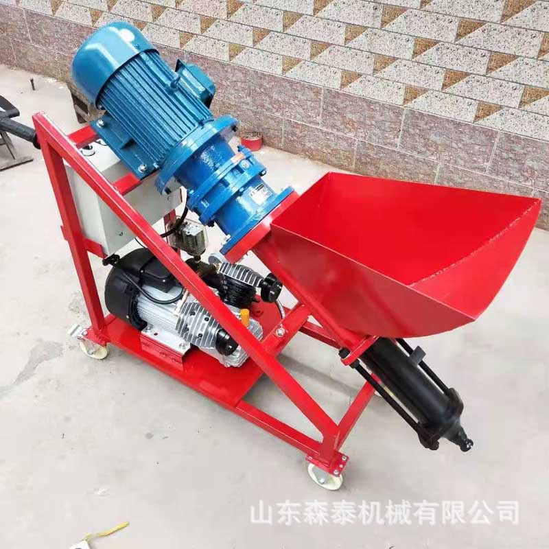 多功能灌浆机 建筑工地防盗门门缝窗缝灌浆机 螺杆输送注浆泵