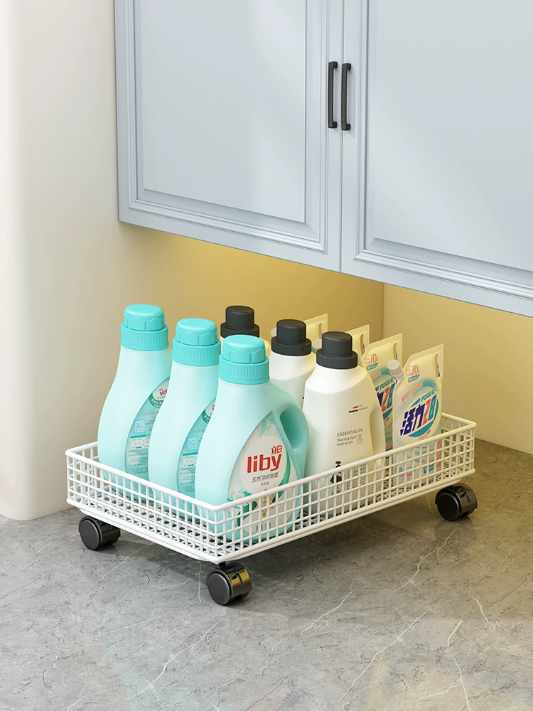 Напольная стойка для хранения в ванной комнате, шкафчик для стирального порошка, оптом