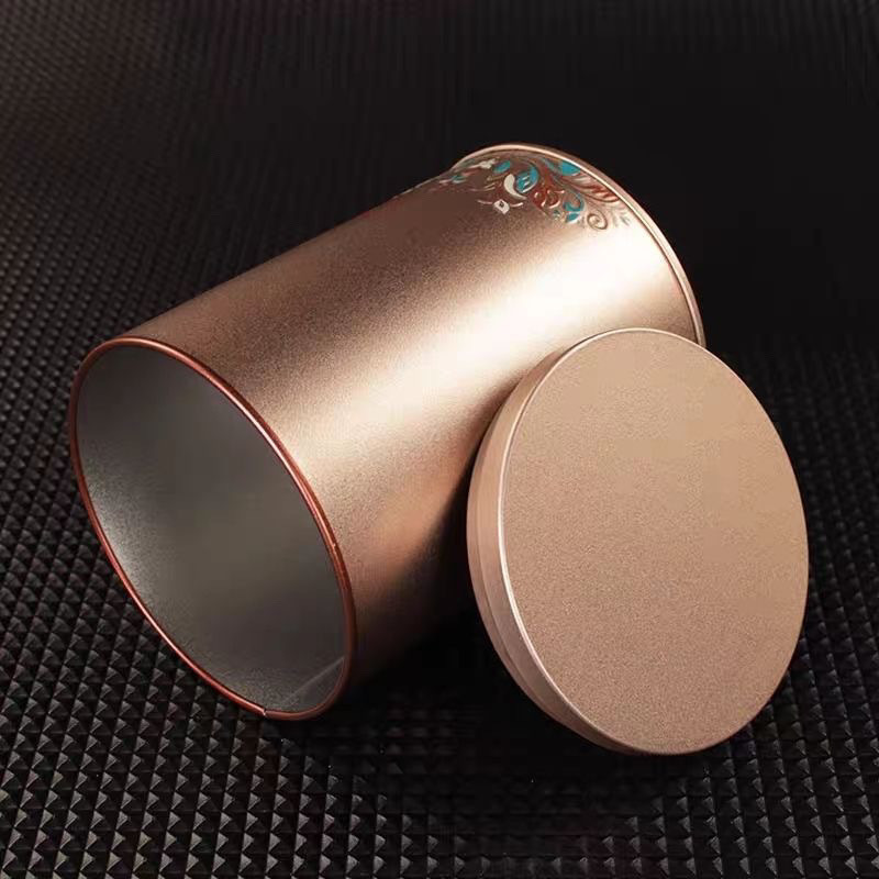 タバコ缶 80 個ラウンド密封防湿大容量家庭用金属鉄タバコボックス厚さの収納缶ユニバーサル|undefined