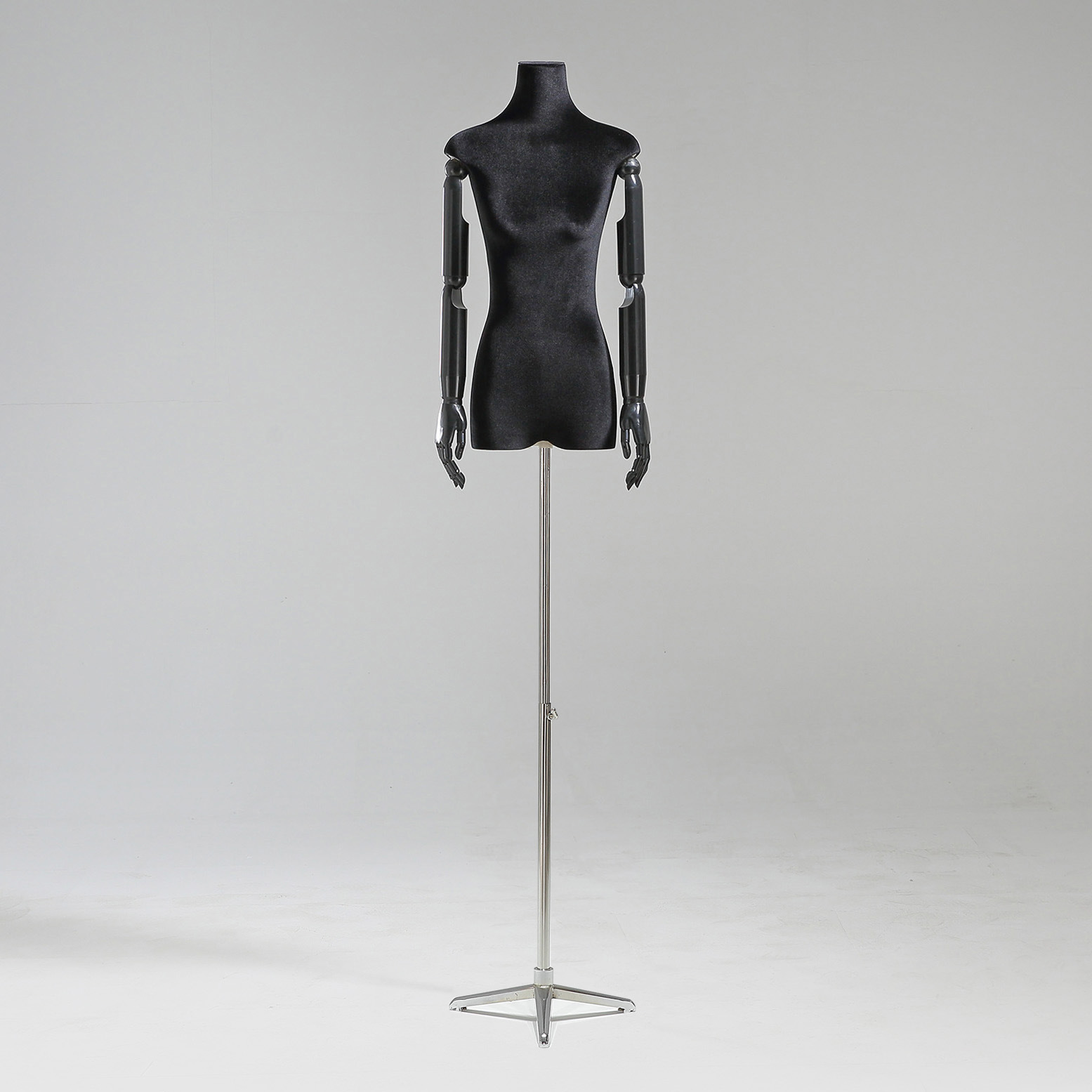 Modelo de tienda de ropa estante de exhibición de terciopelo pecho plano cuerpo plano ropa de mujer modelo de busto accesorios ventana estante modelo de plataforma image 63