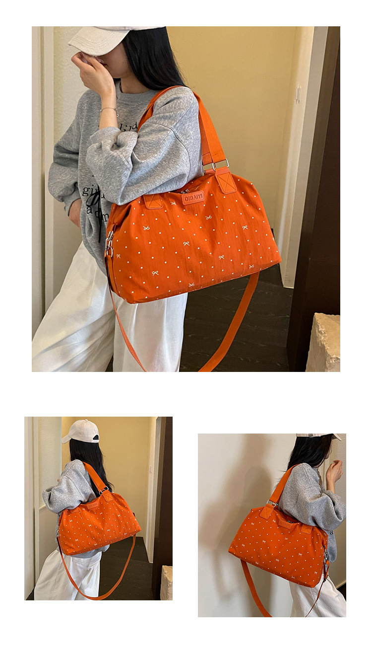 Lightweight large capacity travel bag, portable storage for business trips