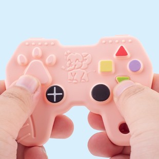 Amazon Game Handle Gum Silicone Baby Anti-Eating Gum Initial Tooth Artifact Toy Toy
