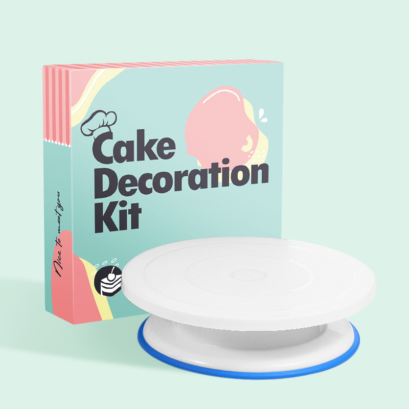 Cake turntable plastic decorating table cake rotating table plastic turntable decorating cream Workbench baking utensils