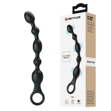 百乐硅胶后庭拉珠硅胶USB充电10频强震颗粒拉环防水派蒂菈40142