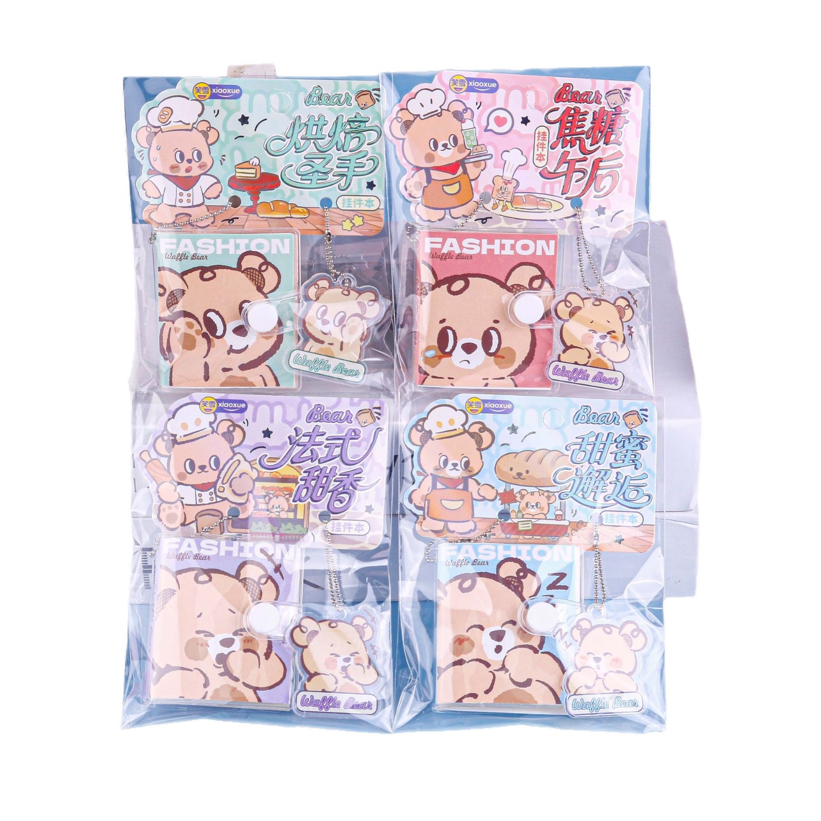 Cuaderno de colgante creativo conjunto de regalos para niños regalos de bolsillo portátil mini cuaderno de notas