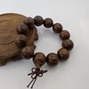 Low -priced wholesale antique hand decoration gold silk Nanmu Yinmu 2.0 Buddhist bead bracelet exhibition supply supply